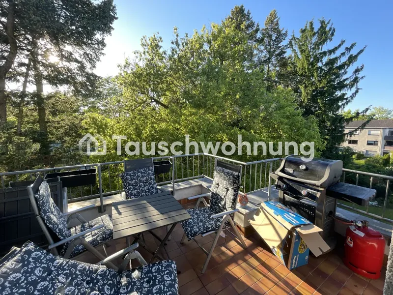 Tauschwohnung: Drei Zimmer mit toller Terrasse und TG-Stellplatz — photo 1